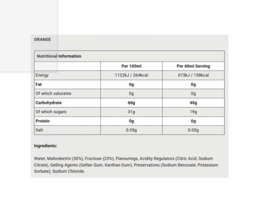 BETA FUEL C/ 40g de Hidratos - Sem Cafeína
