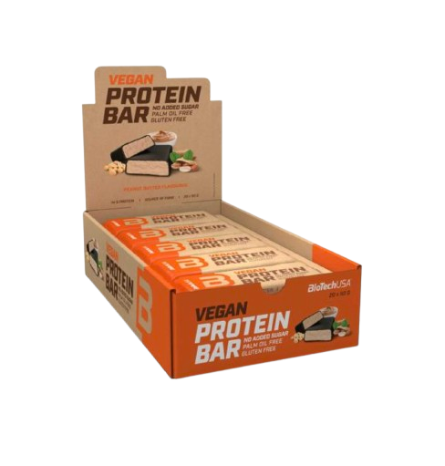 BARRA DE PROTEÍNA VEGAN Biotech USA