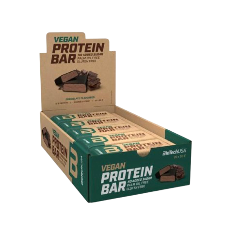 BARRA DE PROTEÍNA VEGAN Biotech USA
