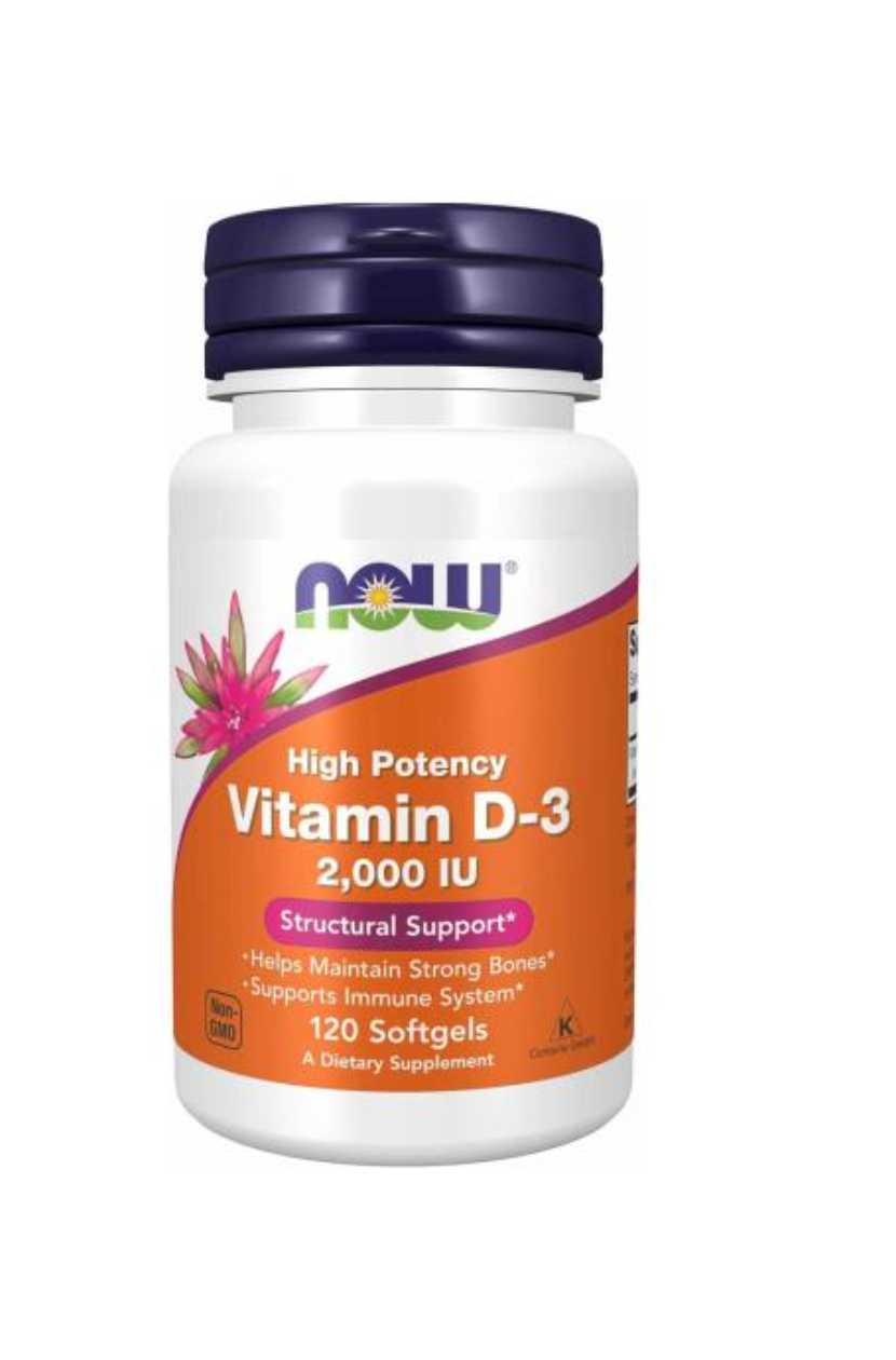 VITAMINA D-3 2000 IU NOW FOODS