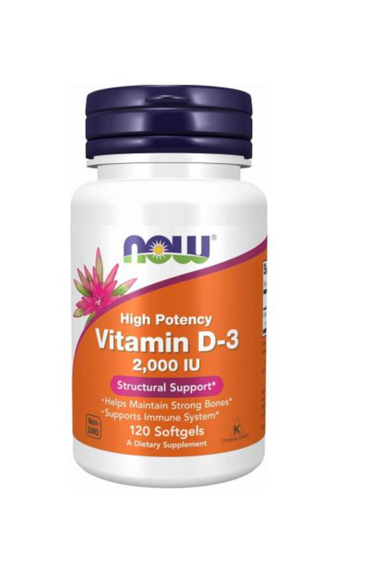 VITAMINA D-3 2000 IU NOW FOODS