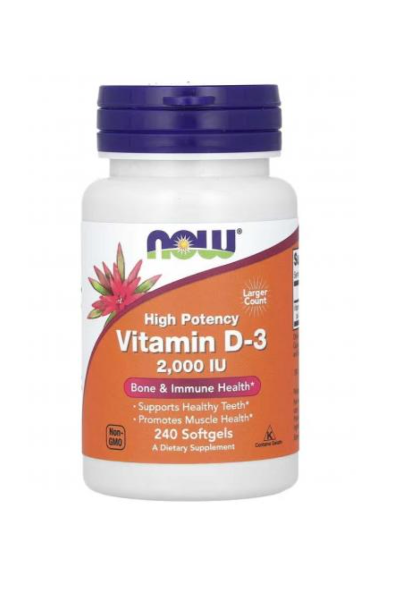 VITAMINA D-3 2000 IU NOW FOODS