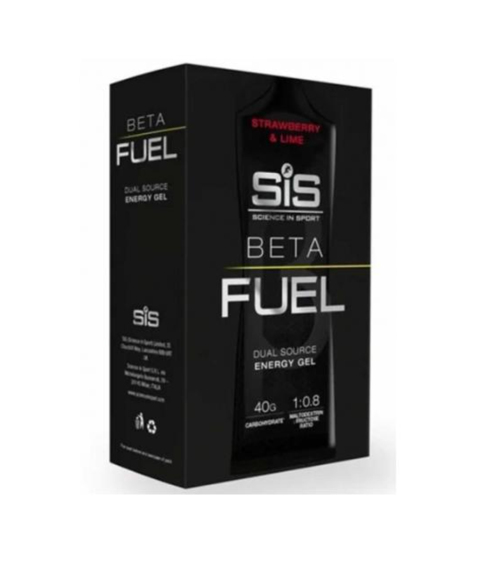 BETA FUEL Gel C/ 40g de Hidratos - Caixa c/ 6 Unidades