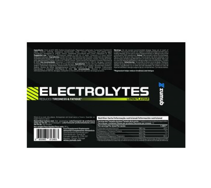 ELETRÓLITOS EFERVESCENTES ZUMUB Limão