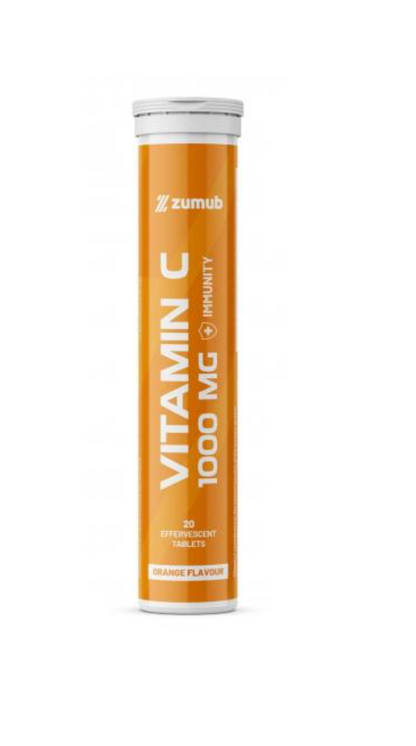VITAMINA C 1000 MG 20 COMPRIMIDOS EFERVESCENTES