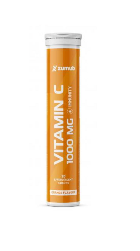 VITAMINA C 1000 MG 20 COMPRIMIDOS EFERVESCENTES