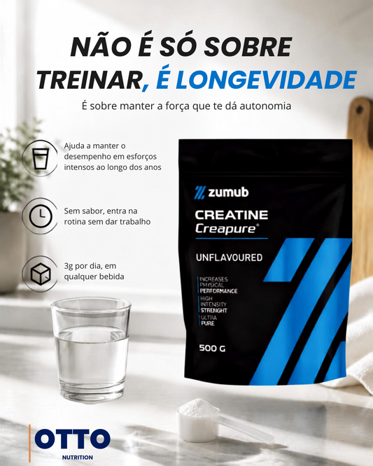 Creatina Monohidratada Creapure® | En Polvo | Zumub