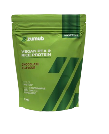 Whey Protein PROTEÍNA VEGAN (Ervilha + arroz) ZUMUB