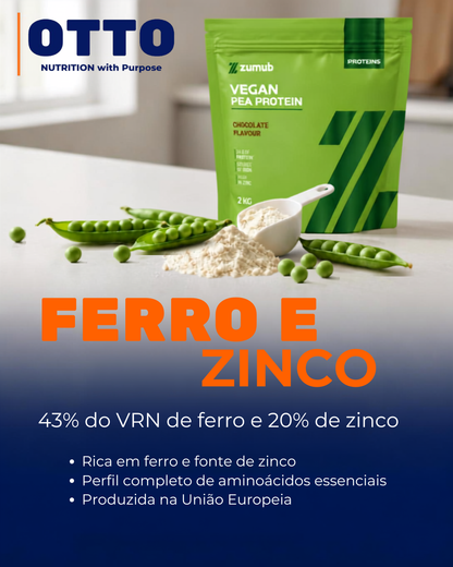 Proteína Vegana de Guisante | Sin Gluten y Sin Lactosa | Zumub