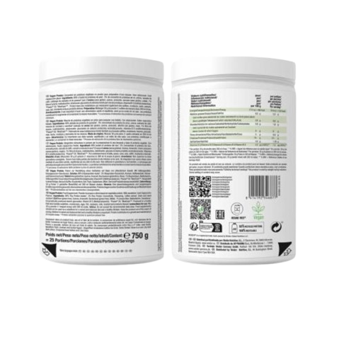 Whey Protein VEGAN PROTEIN Weider 750 GRAMAS